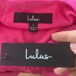 Lulus Feel the Attraction Hot Pink Ruched Long Sleeve Bodycon Dress size L Size L Photo 8