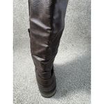 Rampage  Idella Women's 10 M Brown Riding Boots Side, Zip Low Heel Knee-High Photo 8