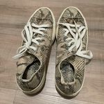 Converse  Women's Beige Snake Pattern Sneakers Photo 1