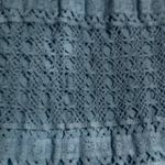 Murmur Crochet Dress in Steel Blue Size L Photo 7