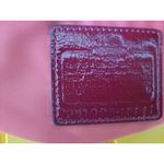 Coach Crimson Red Art Signature C Jacquard Dotted Sophia Satchel Shoulder Bag Photo 10