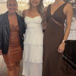 Lulus White Midi Dress Photo 1