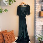 Baltic Born  Meghan Velvet Wrap Maxi Dress Photo 1