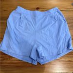 Elegant Blue and White Sleeveless Short Set Size L Photo 7