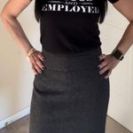 Rafaella  Charcoal midi pencil skirt size 4 Photo 6
