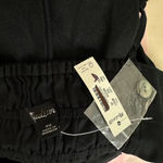 Madewell Sleeveless Wide Leg Jumpsuit 100% Linen Black Pockets Flowy US 00 NWT Photo 7