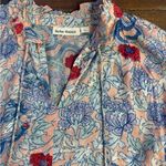 Roller Rabbit  Floral Tiered Bohemian Tassle Dress ~ Size Small 🧡🍄 Photo 9