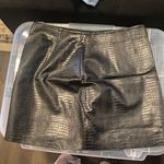 EXPRESS Faux Leather Skirt Photo 2