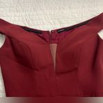 NWT Dessy Collection burgundy formal / bridesmaid maxi dress Red Size 4 Photo 4