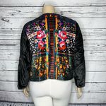 Ruby Globetrotter by Yaya Boston Proper NWT XL Floral Embroidered Velvet Jacket Photo 3