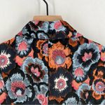 Theory  Multicolor Floral Jacquard Riding Blazer Jacket Button Front Equestrian 4 Photo 7