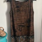 Vintage Hawaiian Tapa Traditional Island Print Sleeveless A Photo 6