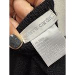 Pierre Cardin  L SWEATER BLACK CARDIGAN WOOL FULL ZIP Vtg Photo 3