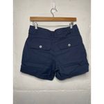 prAna  Womens Navy Blue Shorts Standard Fit Size 6 Photo 2
