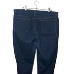 Eileen Fisher Dark Wash Straight Leg Jeans Women’s Size 14 Organic Cotton Photo 5