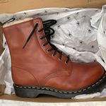 Dr. Martens 1460 Serena saddle tan leather shoes size 9 Photo 5