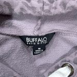 Buffalo David Bitton BUFFALO by DAVID BITTON Purple Cheetah Print Lightweight Cozy Drawstring Hoodie Photo 1