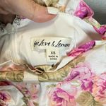 For Love & Lemons Women's Milani Mini Skirt White Floral Multi Size XS Photo 3