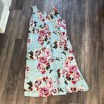 Baby be Mine Isla Sleeveless Hospital Nursing Gown Size S/M Blue Photo 3