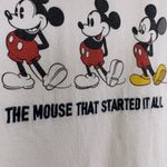 Uniqlo Disney The Mose That Started it All Graphic Shirt Size Med EUC #2828 White Photo 4