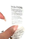 Max Mara Camel Mixed Media Patent Hem Pencil Skirt Size US 12 Photo 4