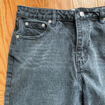 Princess Polly Black Denim Jeans Size 10 Photo 2