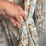 Mable Alejandra floral midi dress long sleeve‎ v Photo 6