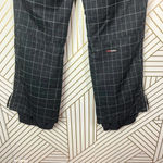 Obermeyer Method Shell Plaid Ski Pants Black Windowpane Check Size 4 Photo 9