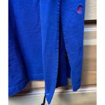 Quacker Factory Women's Embroidered Anchors Navy Blue Nautical Tank Dress Medium Photo 5