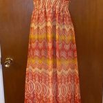 she's cool  Multicolored Patterned Adjustable Strap Maxi Dress Photo 6