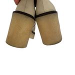 Free People  Boots 36.5‎ Tan Ankle Leather Block Heel Boho Festival Photo 9