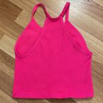 Free People Hot Pink Happiness Runs Crop Tank size M/L Photo 1