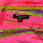 Ann Taylor Vibrant Striped Pink Skirt Photo 2