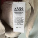 Joie  Beige Plaid Cardigan long sleeve cable knit accent button down front Photo 10