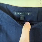 Theory  Womens Black Fit and Flare Black‎ Mini Skirt Size 0 Classic Staple Photo 1