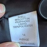 New York And Company  Black & White polkadots,1 Button Blazer SZ 14 Good Condition Photo 8