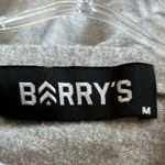 Barry’s Bootcamp Crewneck Sweater Cropped Pink Logo Mixed Media Medium Active Gray Photo 2