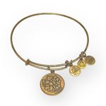 ALEX AND ANI  ❤︎︎ Because I Love You Mom Expandable Bangle Bracelet ❤︎︎ Gold ❤︎︎ Photo 2