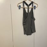 Nike Dri-Fit “Just Do It” Women’s Size Medium Elastica Gray Tank Top Photo 4