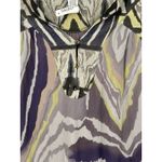 Diane Von Furstenberg Diane‎ Von Furstenberg Tabalah 100% Silk Chiffon Sheath Bell Sleeve Dress Size 0 Photo 3