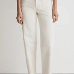 Madewell  Womens The Perfect Vintage Wide-Leg Jean Stretch White 32 Photo 0
