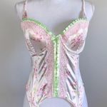 Delicates Floral Satin Fairy Bustier Corset Photo 2