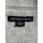 American Eagle  Outfitters Cold Shoulder Sweater Knit Tie Bell Fairy Sleeve Large Photo 5