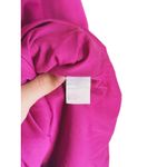 LDT Quiet Luxury 3/4 Sleeve Sheath Dress Size 0 Pink Fuschia Career Barbie Event Photo 6