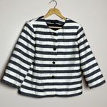 Talbots CLEARANCE! Striped Button Close Jacket Size 14 VGUC Photo 0