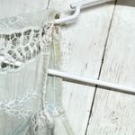 Lucy Paris  Dress Women Size S Blue & White Laced Short Sleeve Mini Spring Summer Photo 1