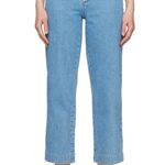 A.P.C. Blue New Sailor Jeans Size 29 Photo 5