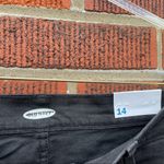 Old Navy Shorts Women’s size 14 High-Waisted Black Jean Stretch Photo 4