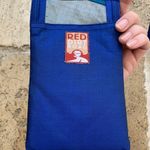 Blue Silk Red Dirt Road Crossbody Phone Bag Photo 3