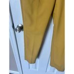 EXPRESS  dress pants mustard yellow  colonist ankle midrise size 2 Photo 1